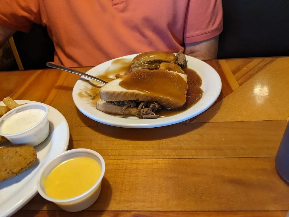 Hot Roast Beef Sandwich
